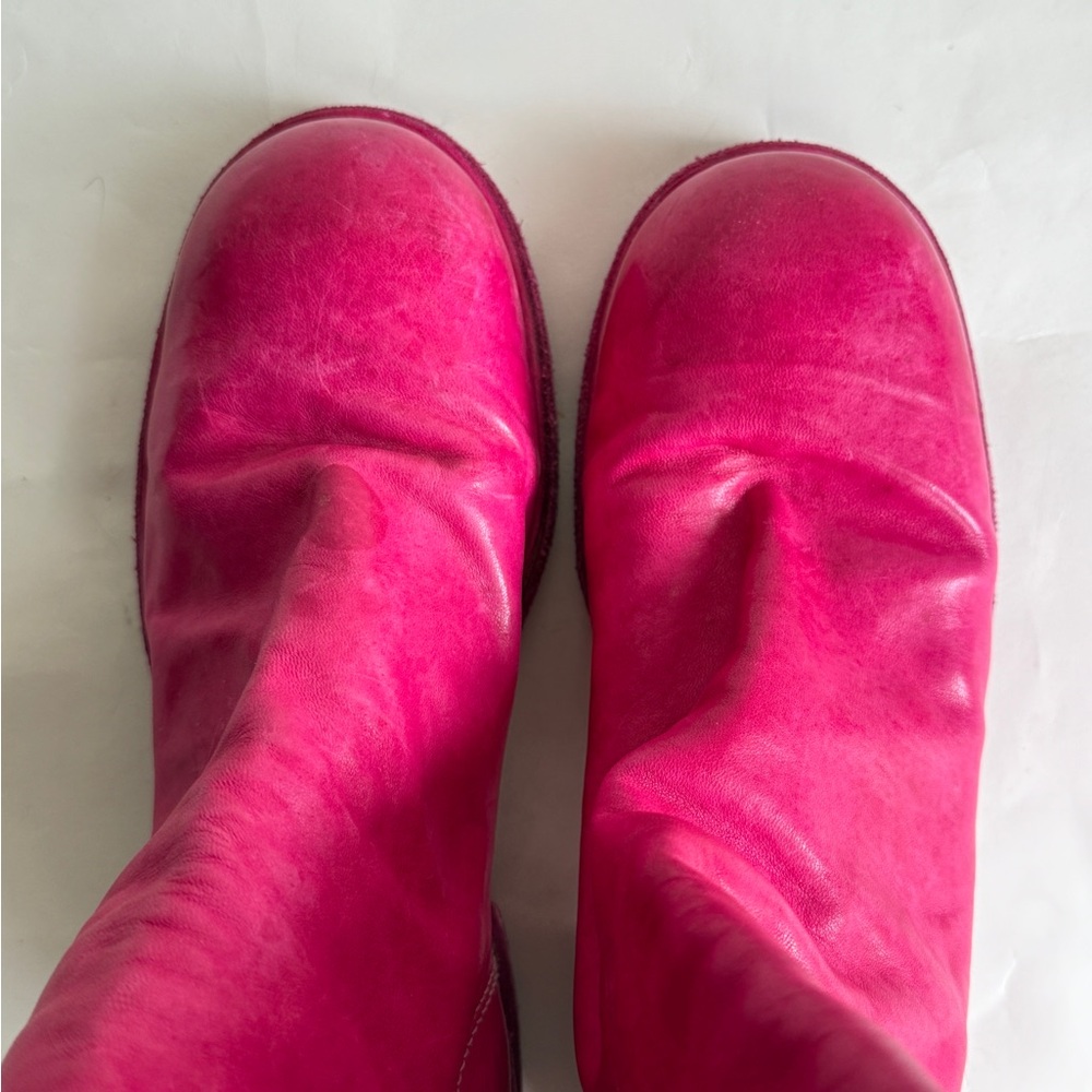 Guidi made in Italy pink leather boots - Picture 3 of 16